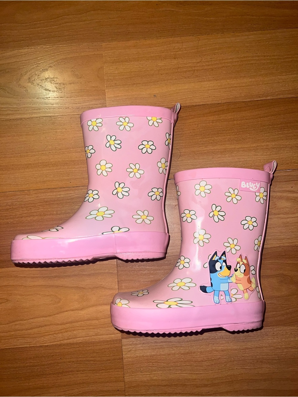 Bluey Pink Toddler Rain Boots